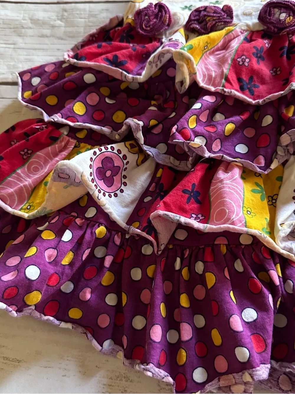 Jelly The Pug floral pug polka